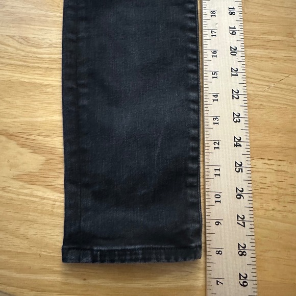 Abercrombie‎ Fitch Simone High Rise Super Skinny Jeans Black Size 29x8 Gunge - Picture 8 of 10